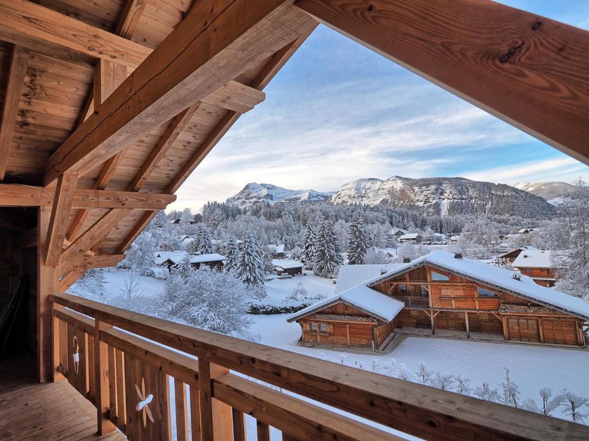 Chalet Arpitan - Les Carroz - Grand Massif Dış mekan fotoğraf
