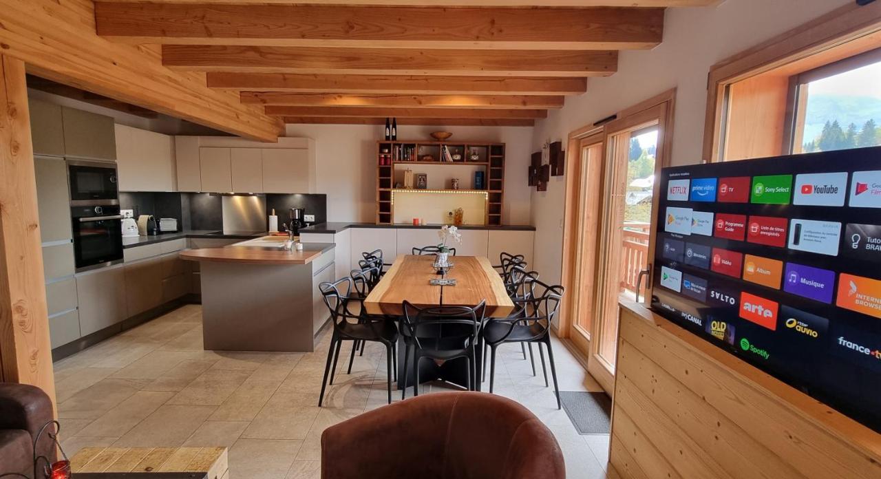 Chalet Arpitan - Les Carroz - Grand Massif Dış mekan fotoğraf