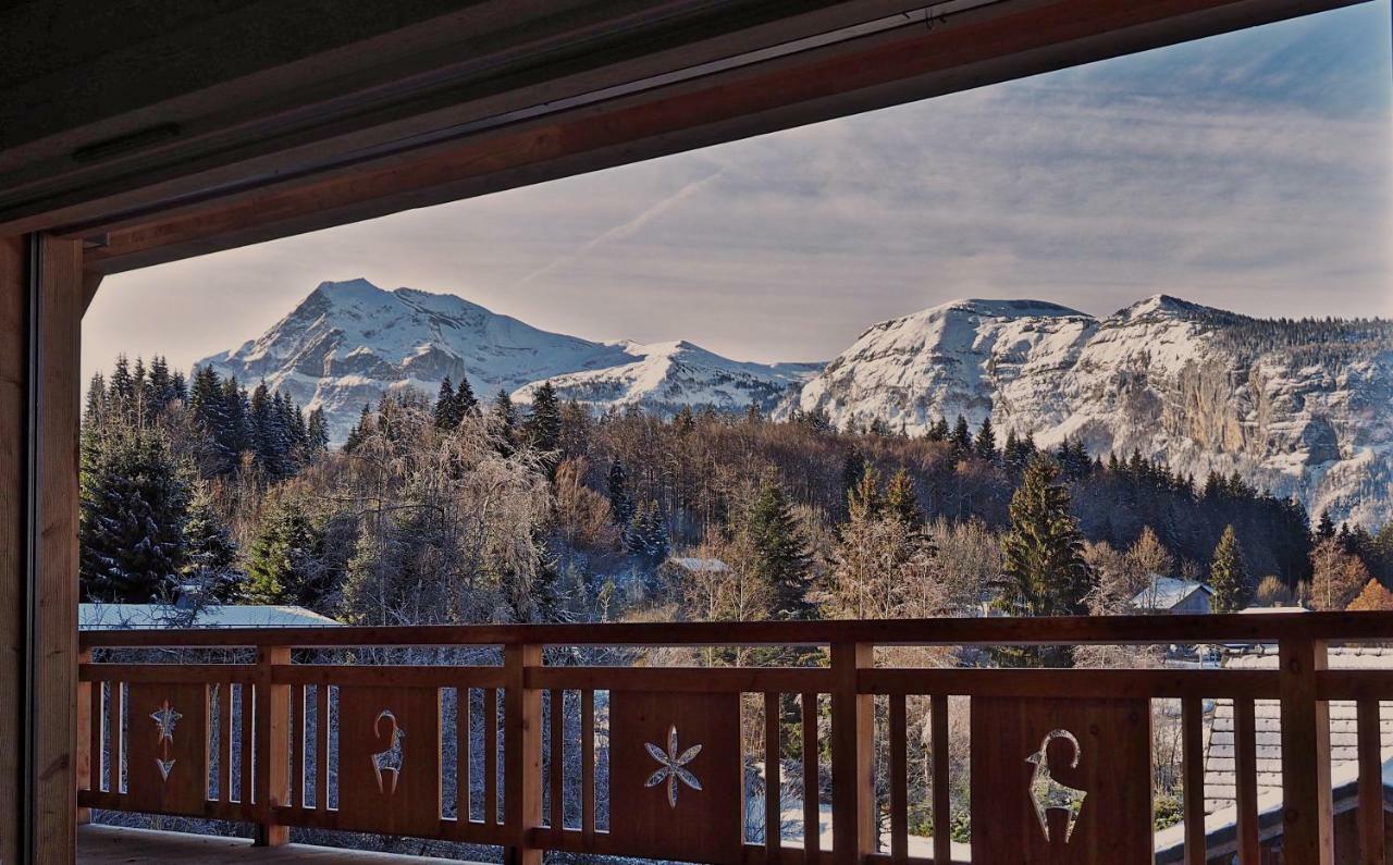 Chalet Arpitan - Les Carroz - Grand Massif Dış mekan fotoğraf